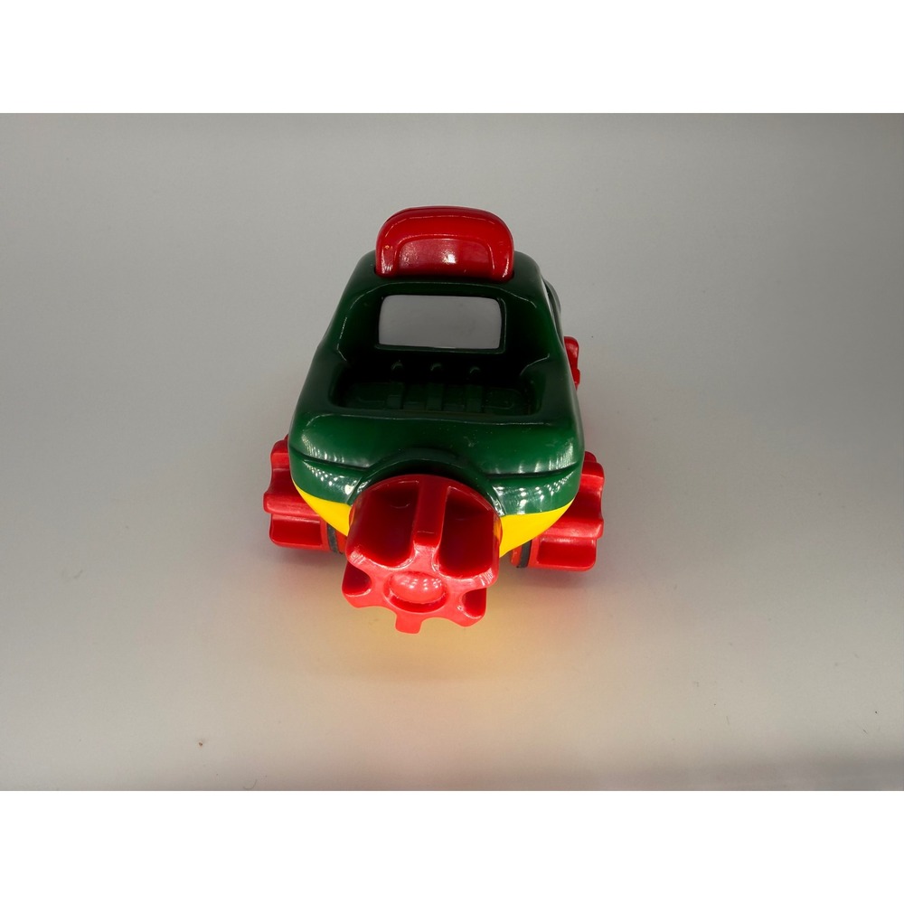Vintage BRIO Amphibious Toy Car Green Plastic Rolling Propeller Toddler Vehicle - Picture 4 of 7